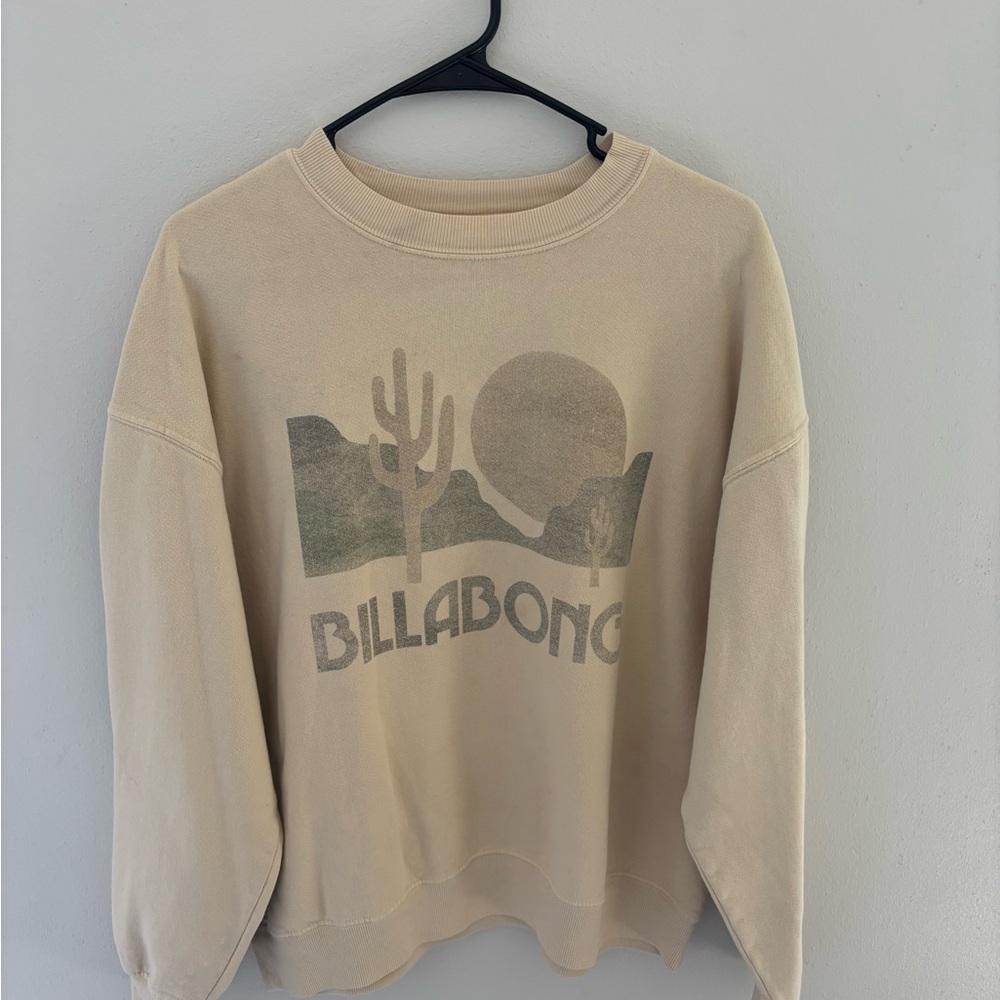 Billabong Tan Fleece Sweatshirt